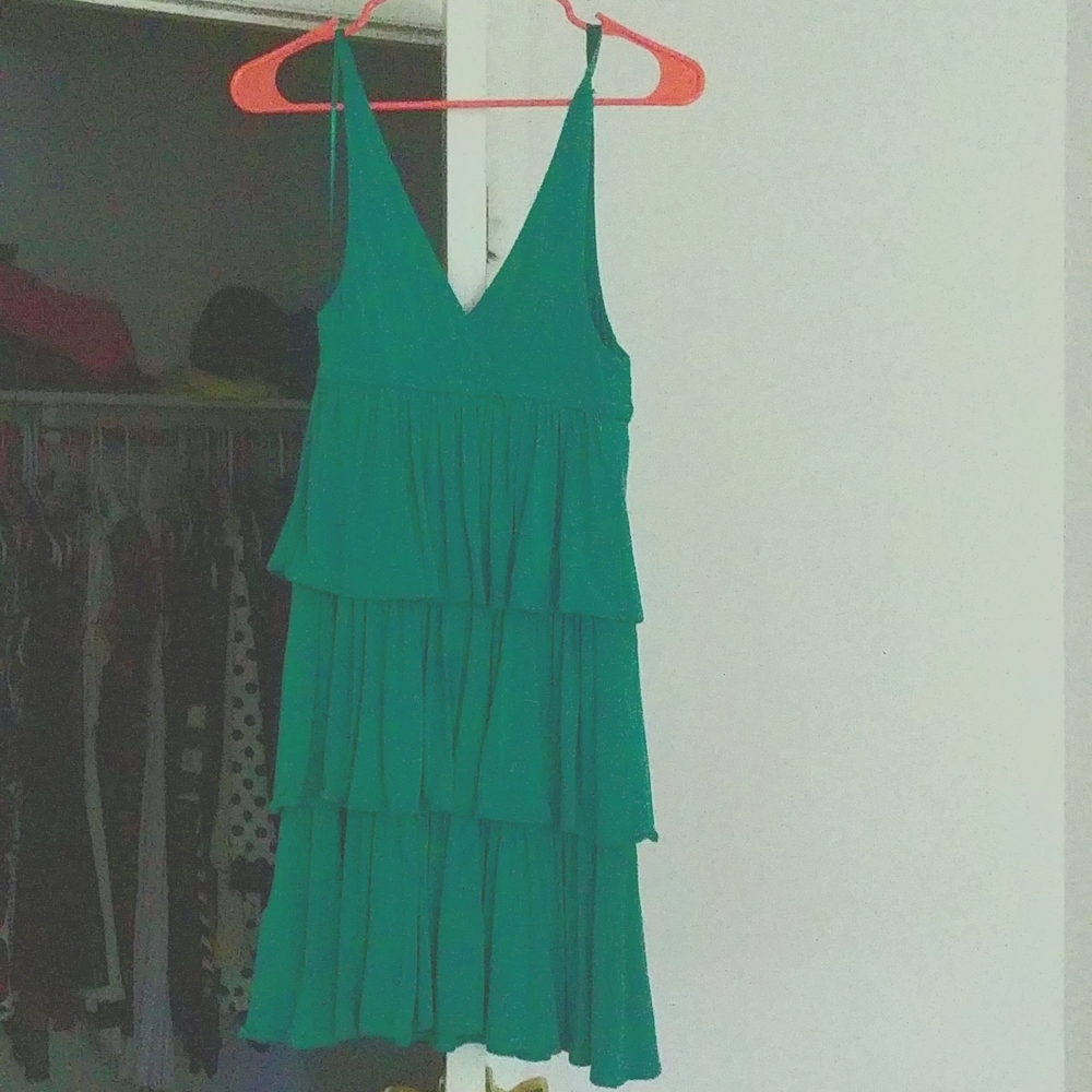 Jade tiered jcrew dress